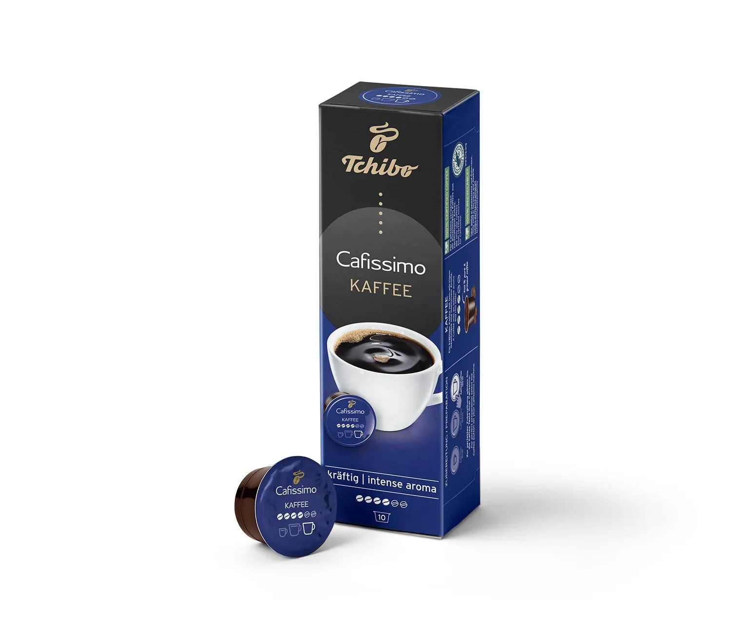 Tchibo Kapsül Kahve Cafissimo Kaffee Intense Aroma 10 lu 7900743 - Thumbnail