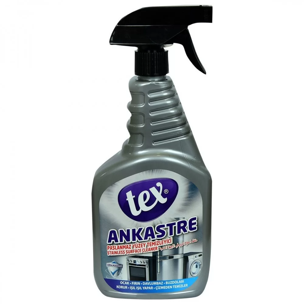 Tex Paslanmaz - Ankastre Metal/Çelik Yüzeyler İçin 750ml TPG005