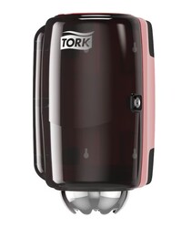 Tork Dispenser - Havlu İçten Çekmeli Mini Kırmızı-Siyah 658008 - Thumbnail