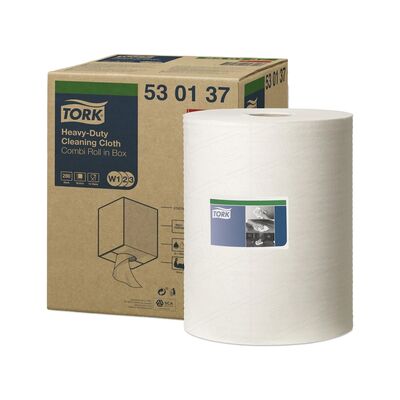 Tork Nonwoven Temizlik Bezi Ağır Kirler Rulo 106m Beyaz 530137