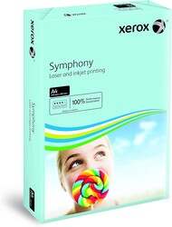 Xerox Symphony A4 Renkli Fotokopi Kağıdı 80gr Mid Blue - Thumbnail