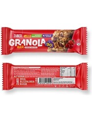 Züber Granola Bar Kırmızı Meyveli 25g 15 li - Thumbnail